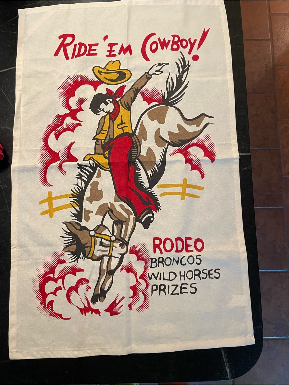 Moda Western Print Kitchen Linens - Picture 9 of 12